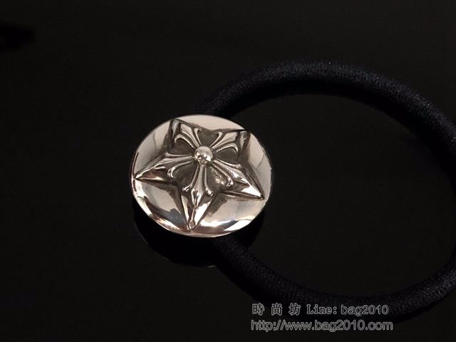 chrome hearts銀飾 克羅心發飾髮夾 克羅心五角星發繩 克羅心發箍  gjc2008